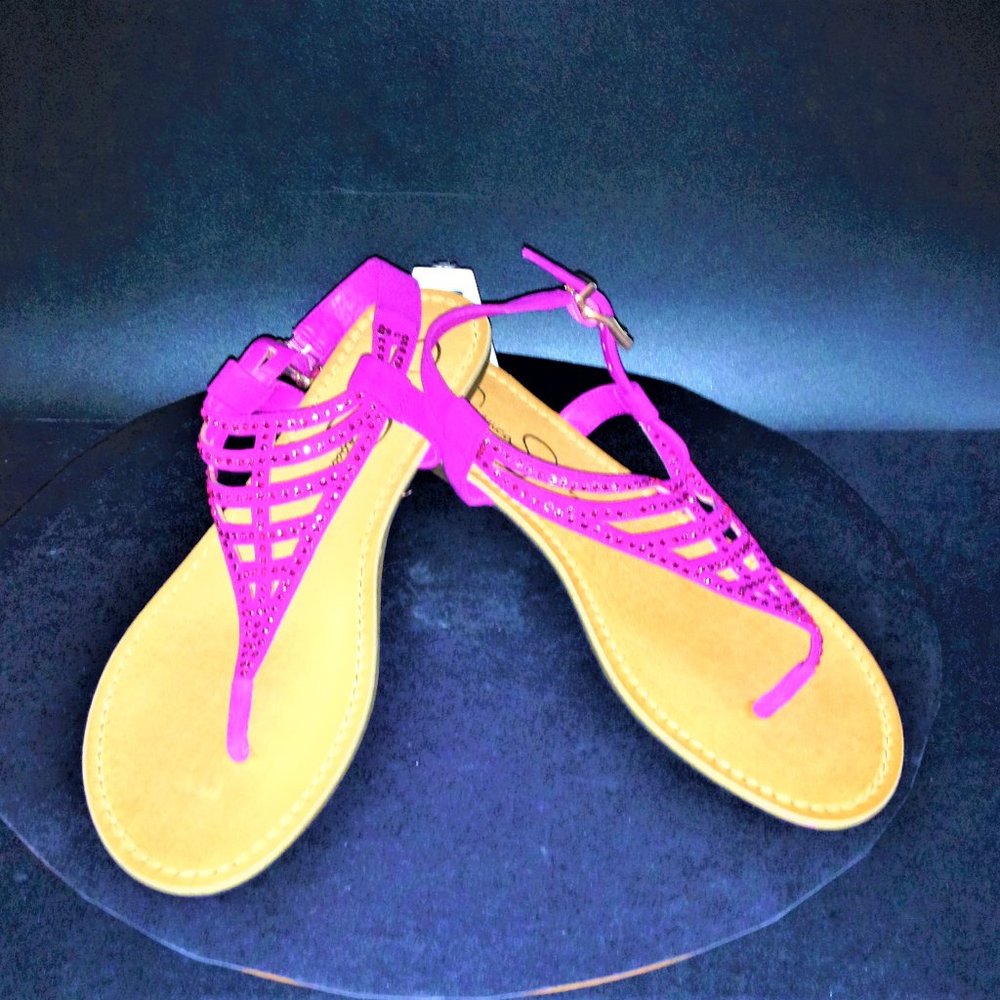 Jessica Simpson Garvey Sandal Magenta 8 M